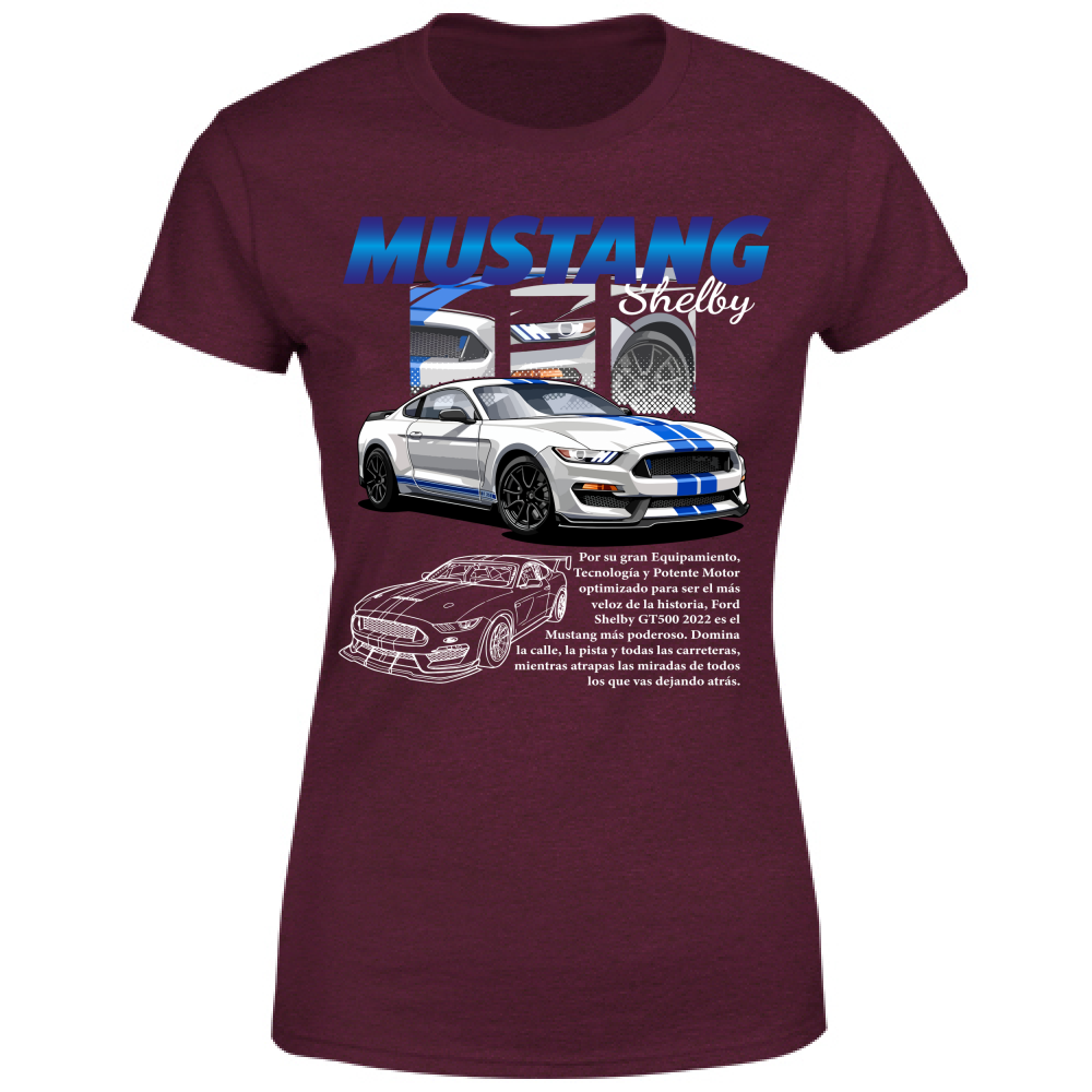 T-Shirt Donna mustang gt1