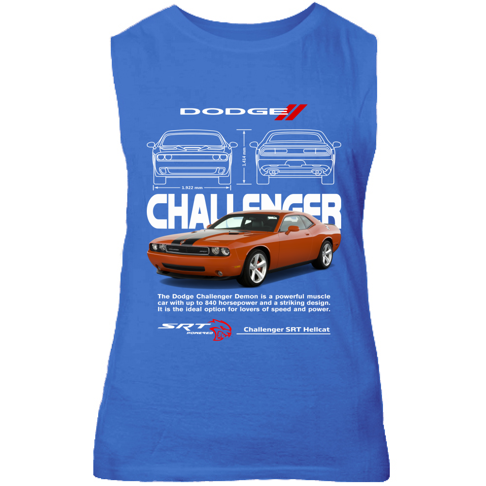 Canotta Unisex challenger orange