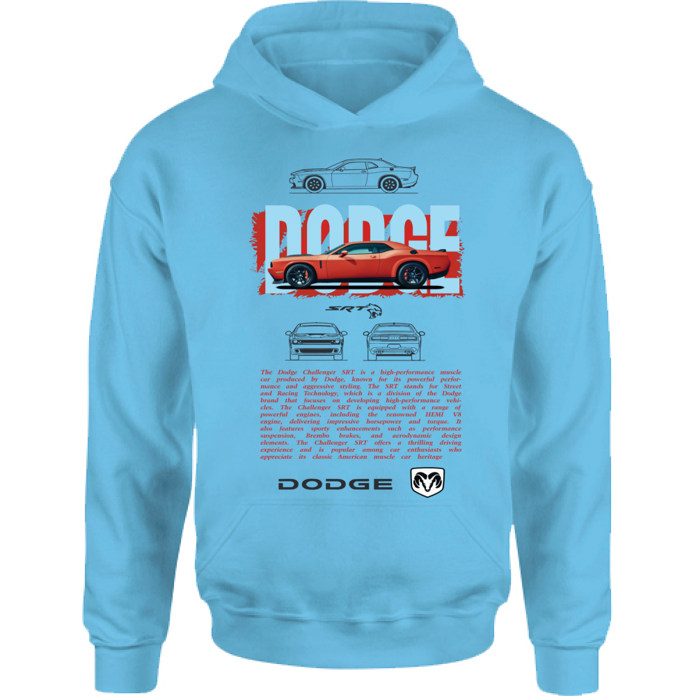 Felpa Bambino con Cappuccio dodge2