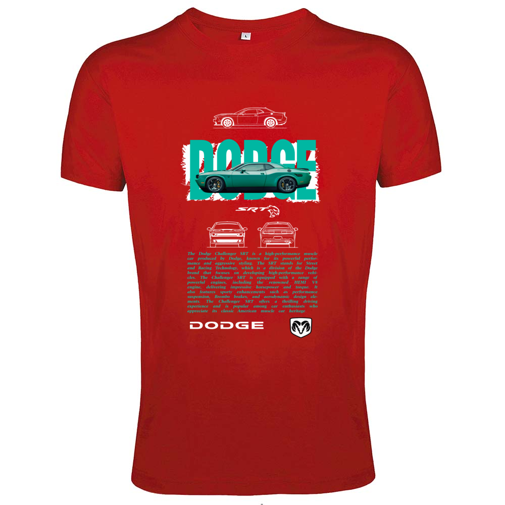 T-Shirt Men Fit dodge1
