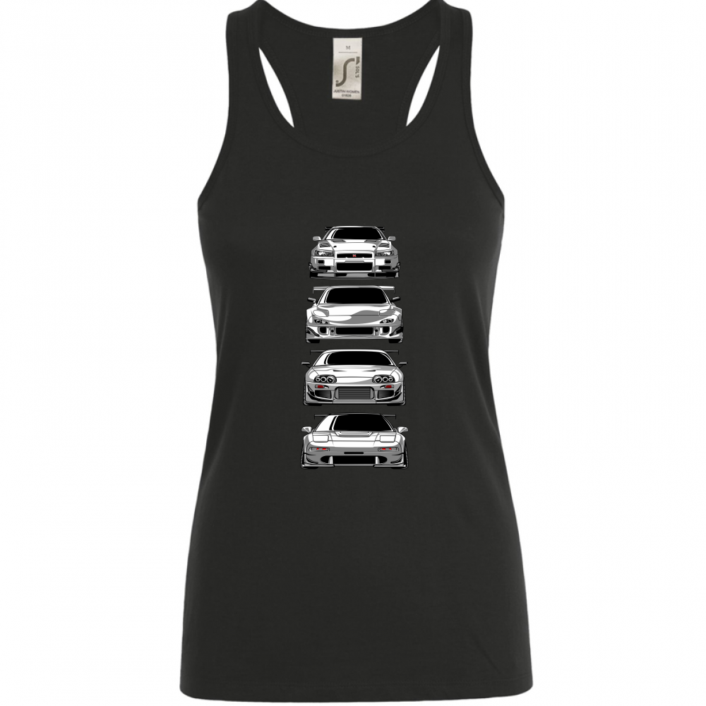 Canotta Donna japan car 1