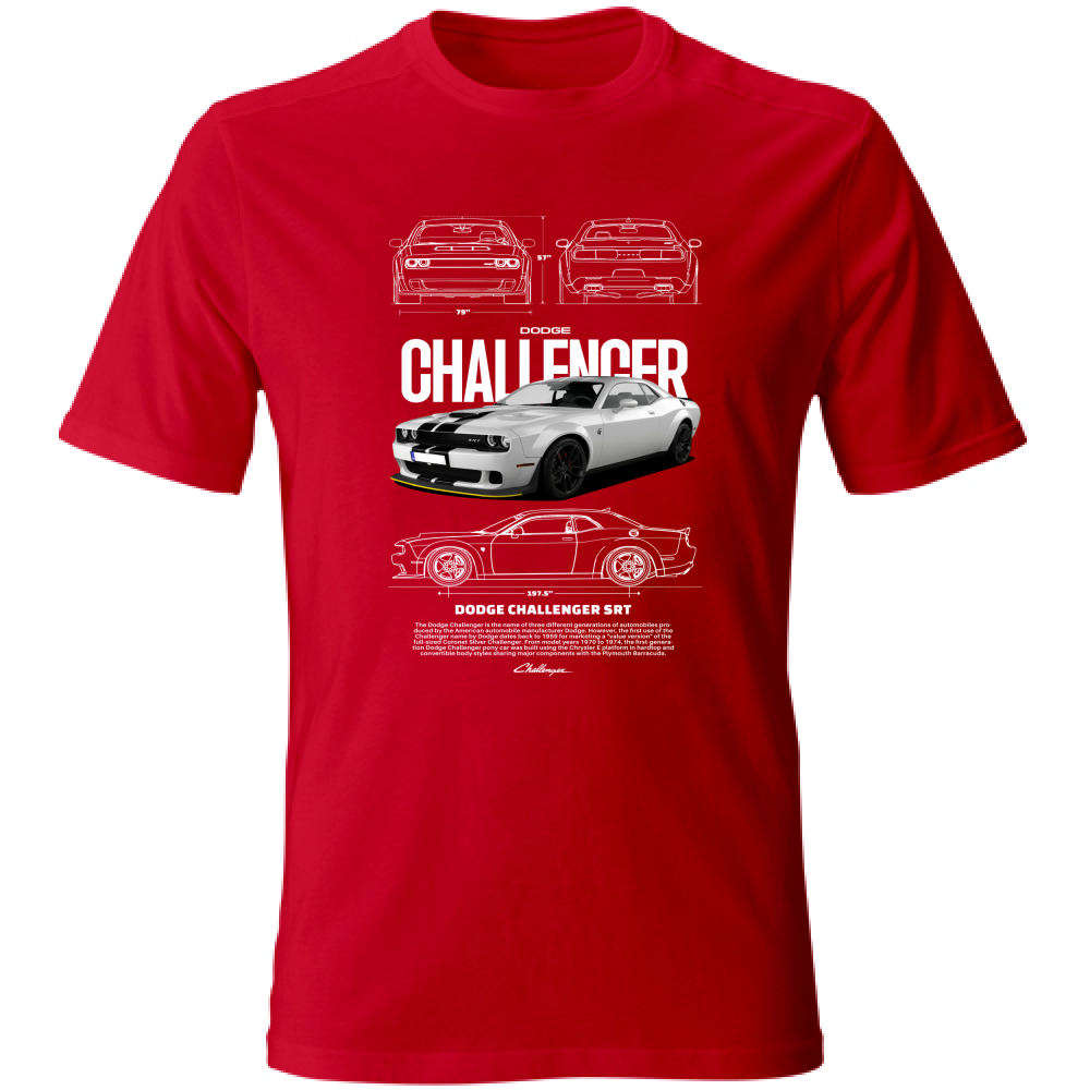 T-Shirt Unisex dodge4