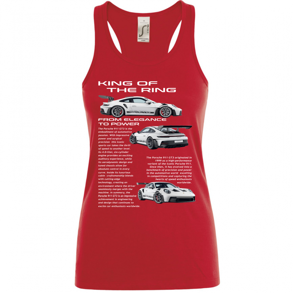 Canotta Donna porsche gt3-1