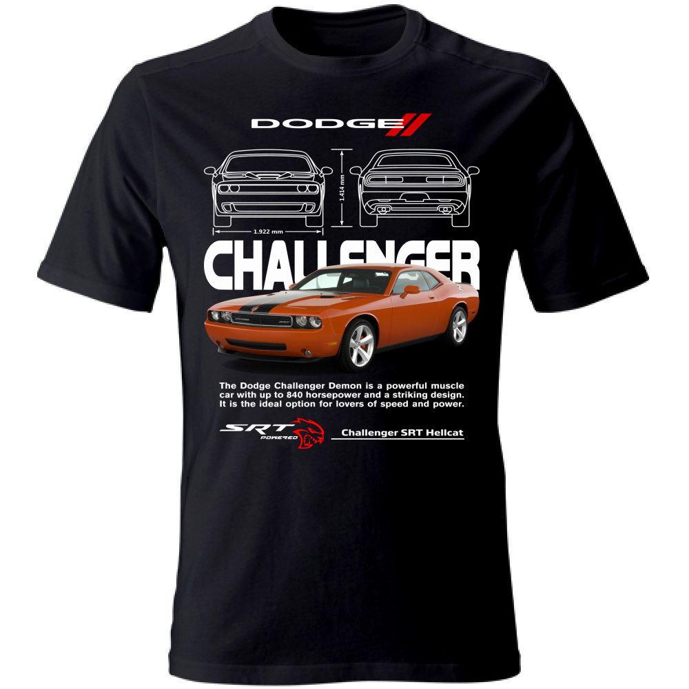 T-Shirt Unisex challenger orange