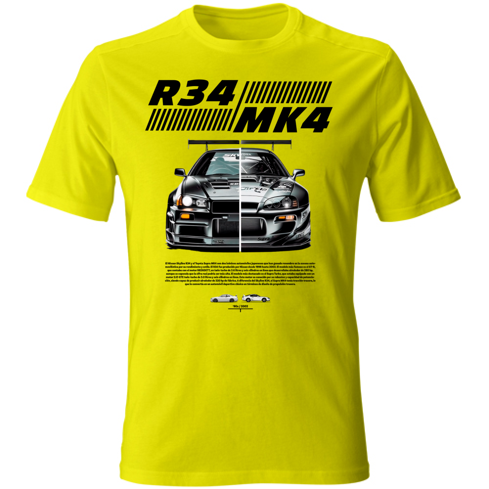 T-Shirt Unisex r34-mk4 Supra