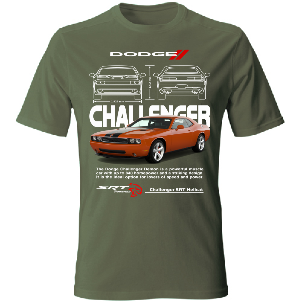T-Shirt Unisex challenger orange