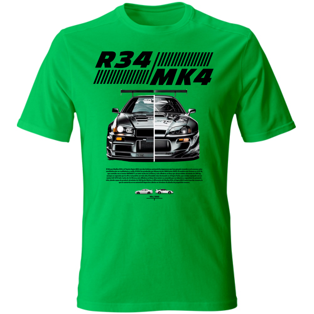 T-Shirt Unisex r34-mk4 Supra