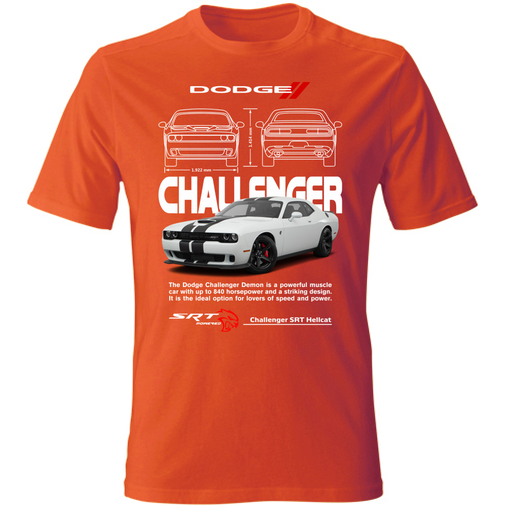 T-Shirt Unisex challenger white