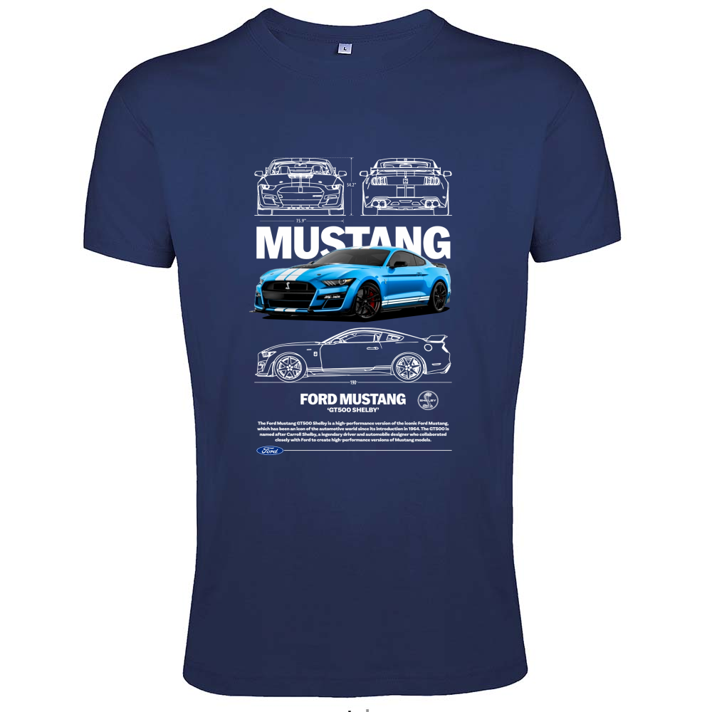 T-Shirt Men Fit mustang shelby1