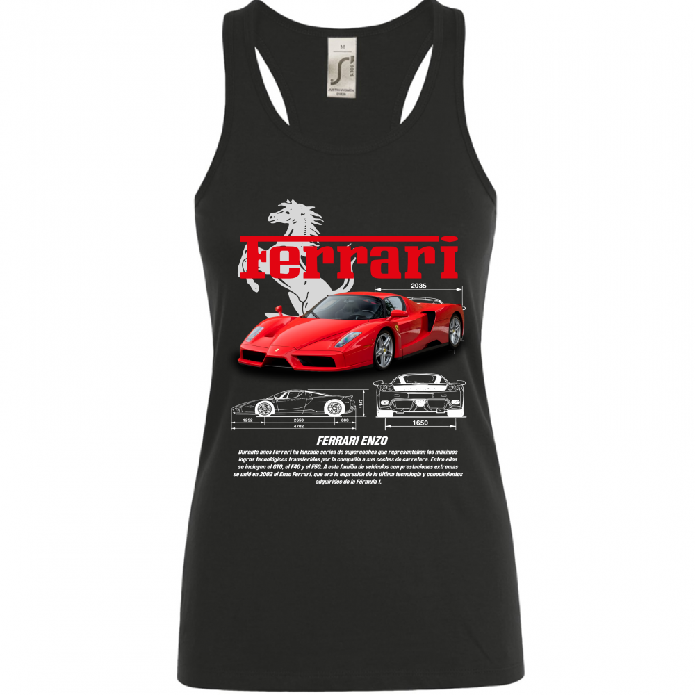 Canotta Donna ferrari