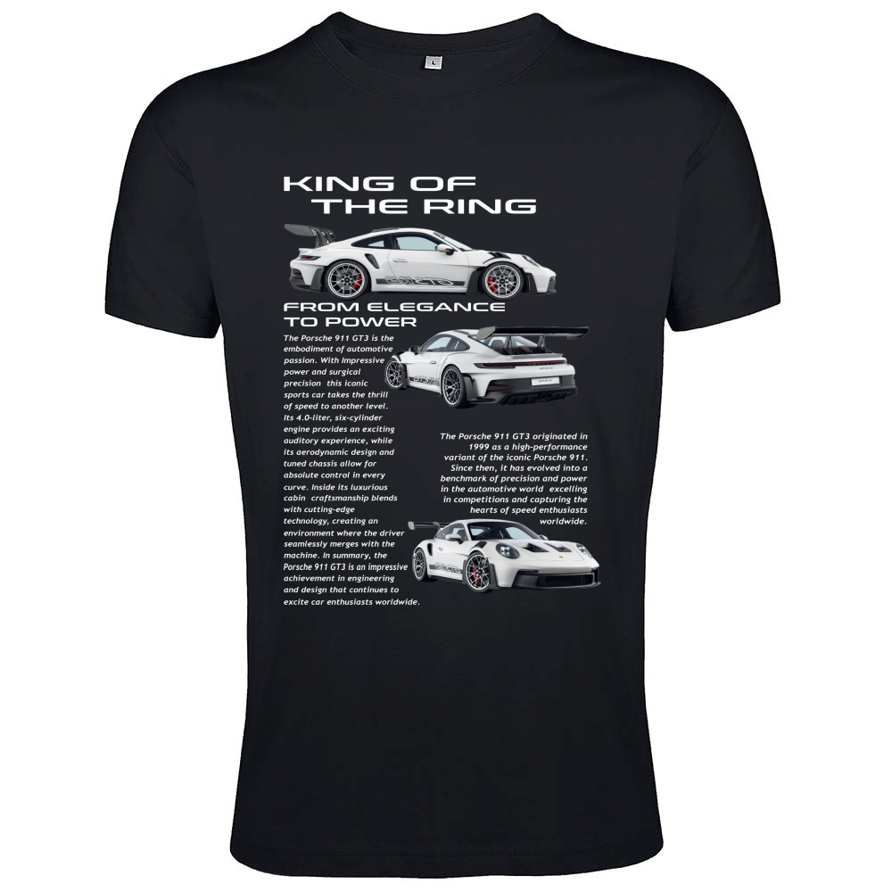 T-Shirt Men Fit porsche gt3-1