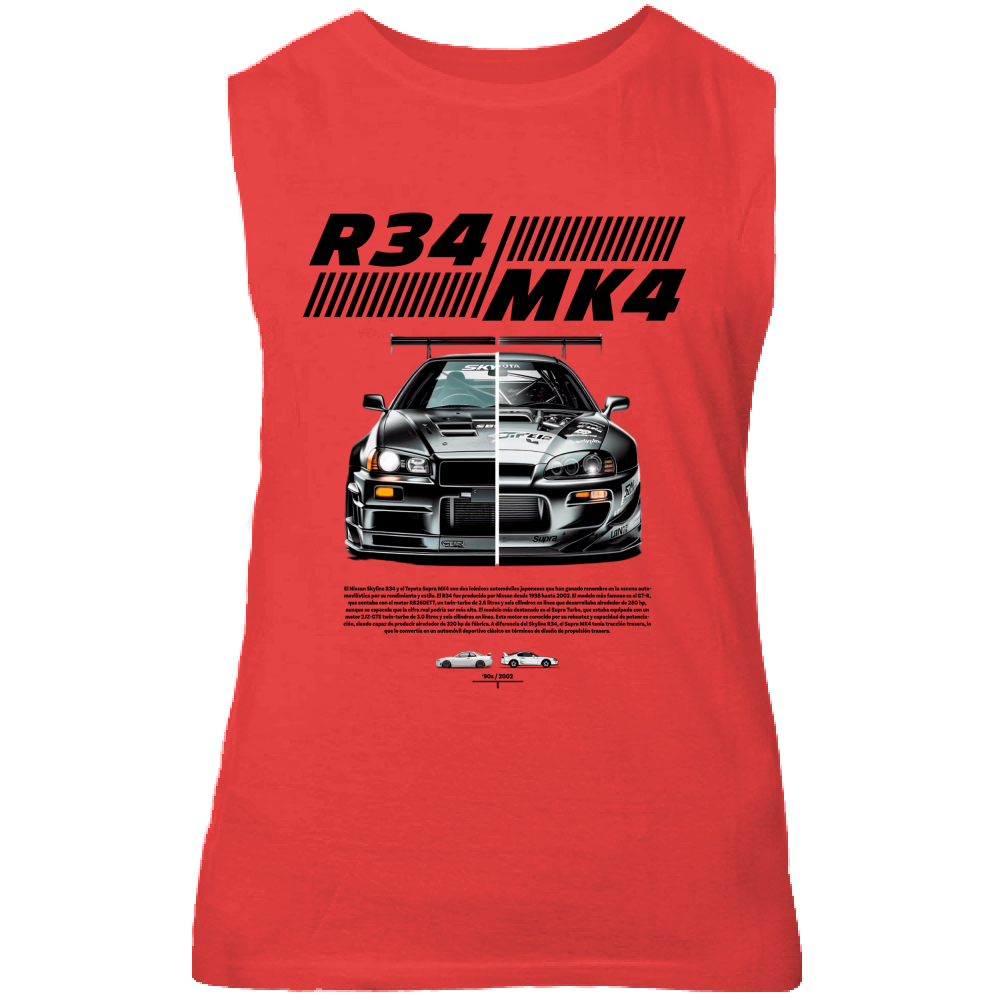 Canotta Unisex r34-mk4 Supra