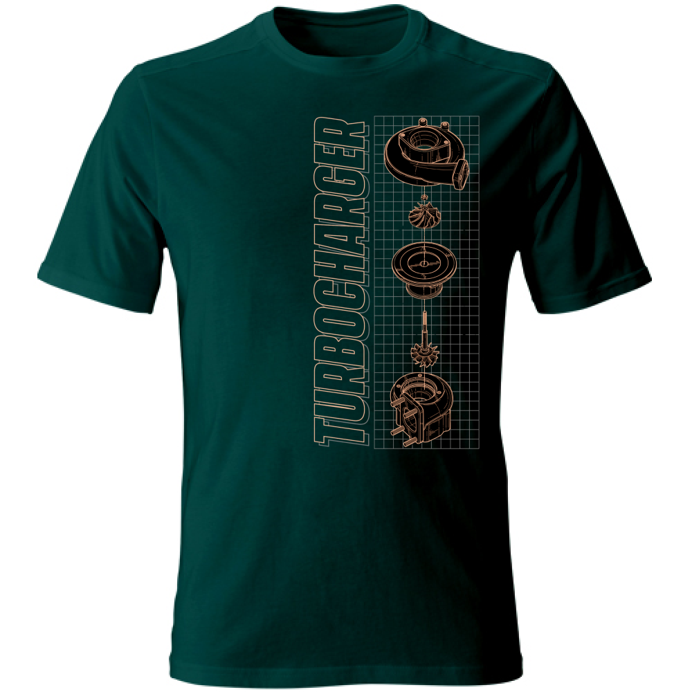 T-Shirt Unisex turbo charger