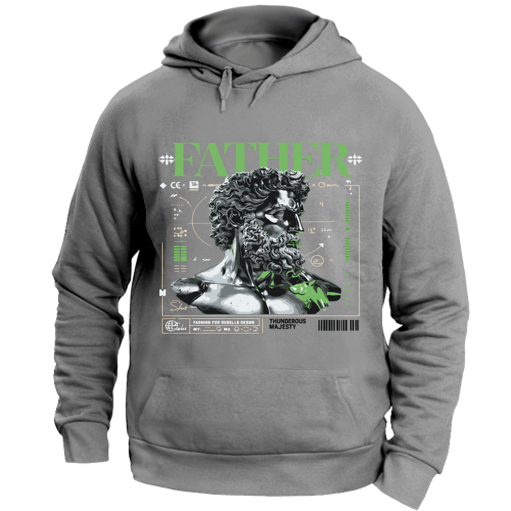 Felpa Unisex con Cappuccio divinità16