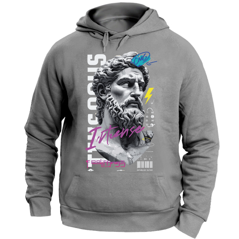 Felpa Unisex con Cappuccio divinità1