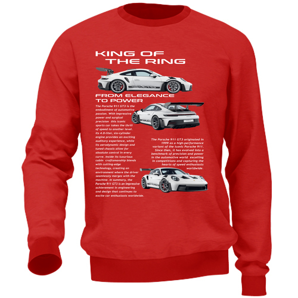 Felpa Unisex porsche gt3-1