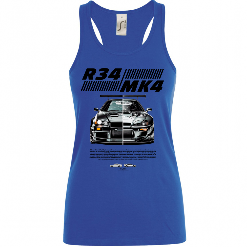 Canotta Donna r34-mk4 Supra