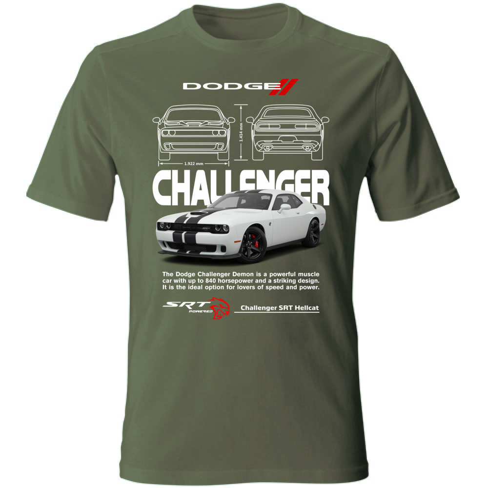 T-Shirt Unisex challenger white