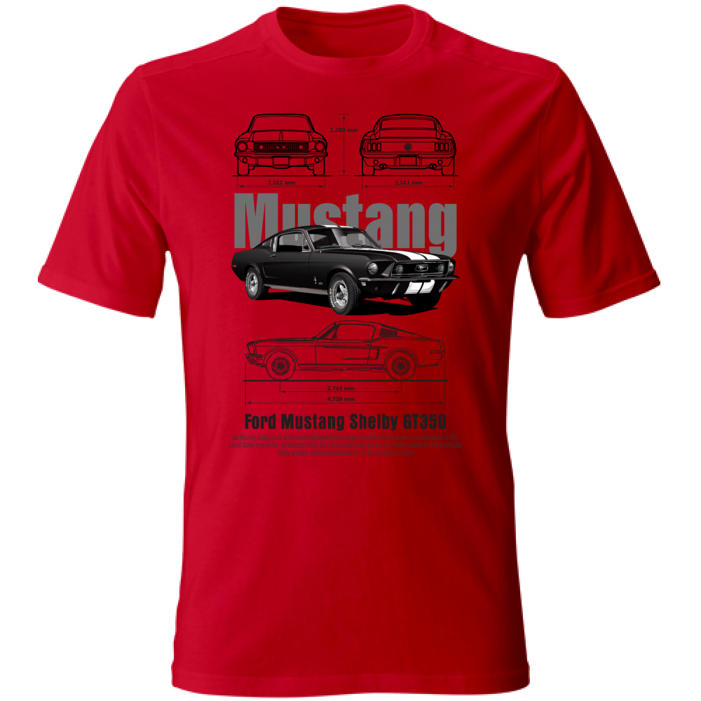T-Shirt Unisex mustang 1
