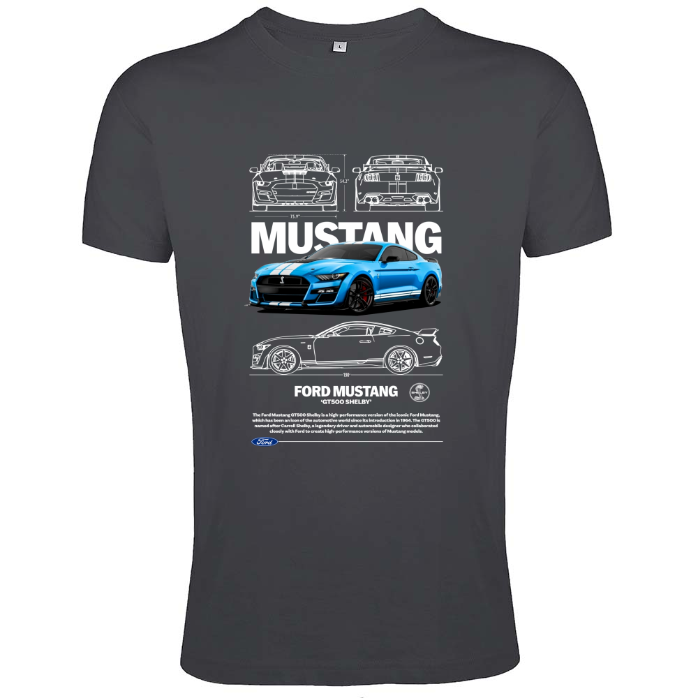 T-Shirt Men Fit mustang shelby1