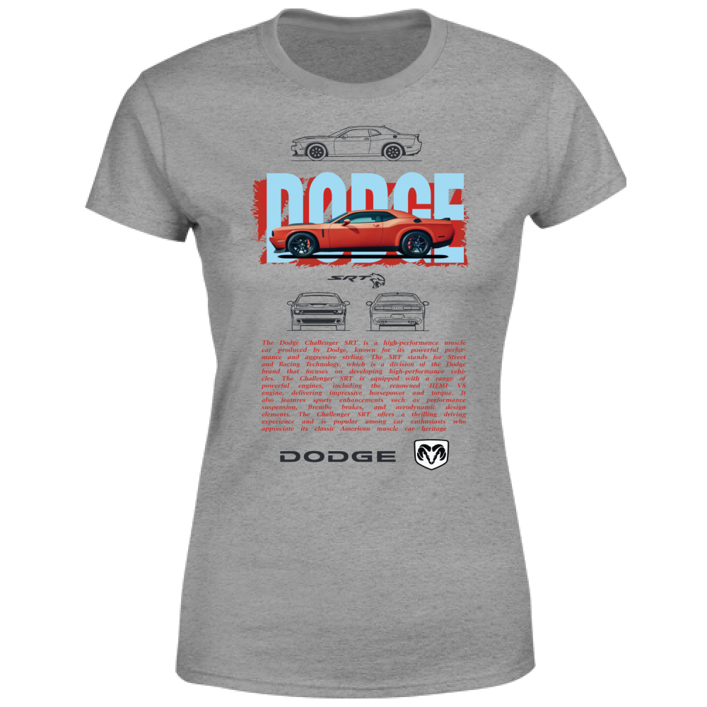 T-Shirt Donna dodge2