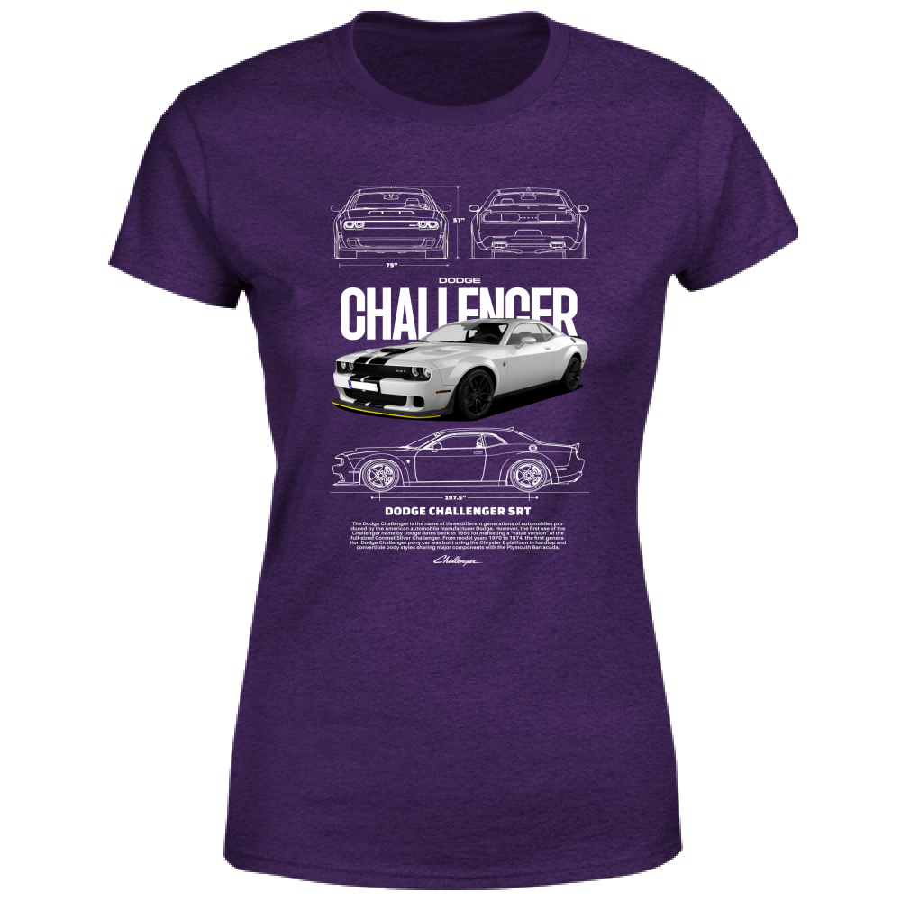 T-Shirt Donna dodge4