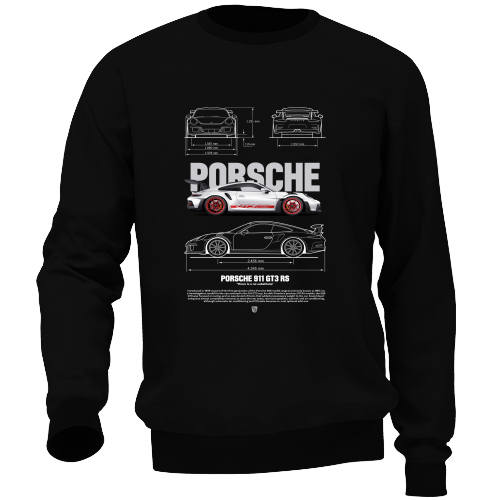 Felpa Unisex porsche gt3 rs
