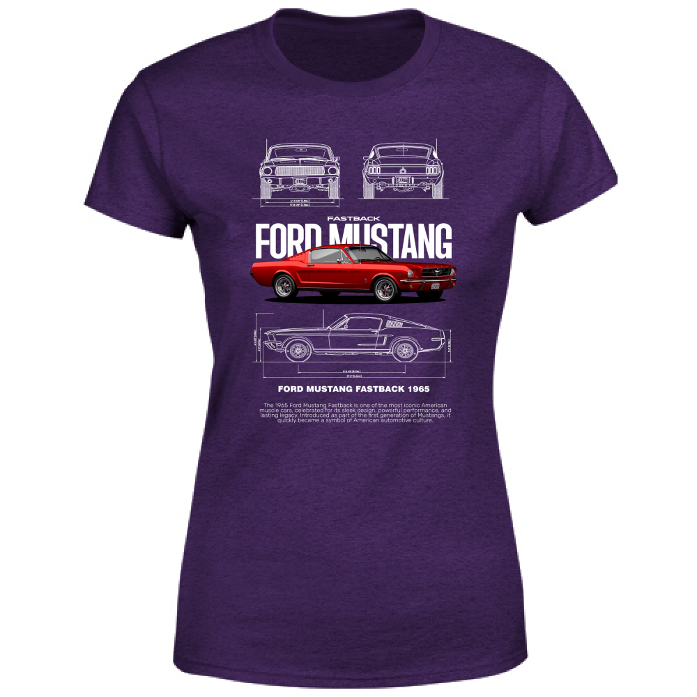 T-Shirt Donna mustang67