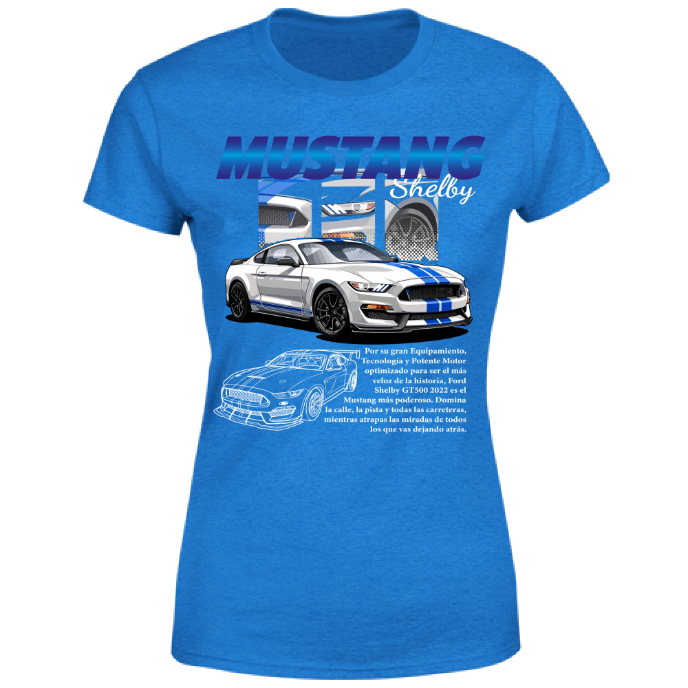T-Shirt Donna mustang gt1