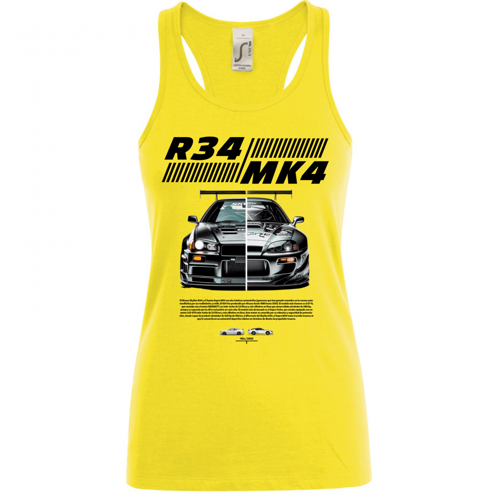 Canotta Donna r34-mk4 Supra