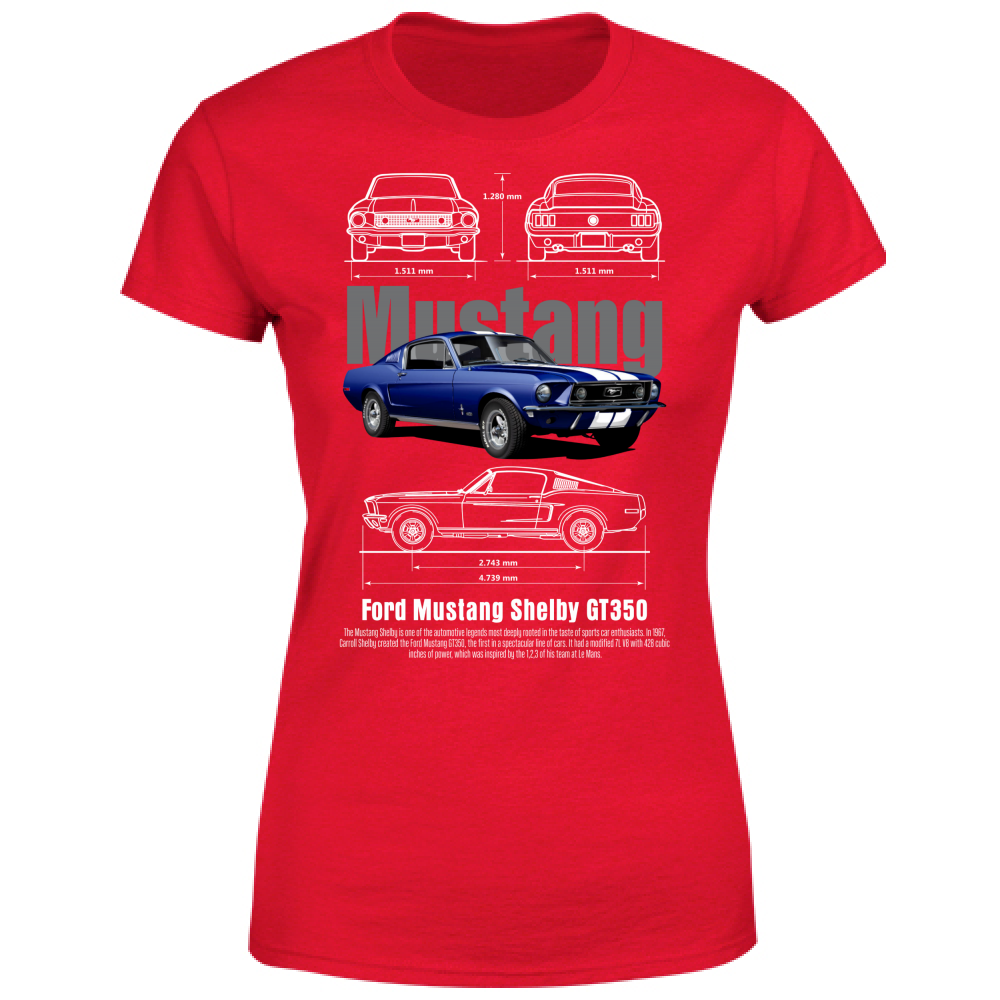 T-Shirt Donna mustang 2