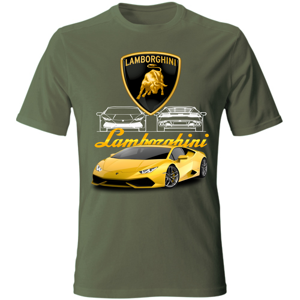T-Shirt Unisex lambo huracan1