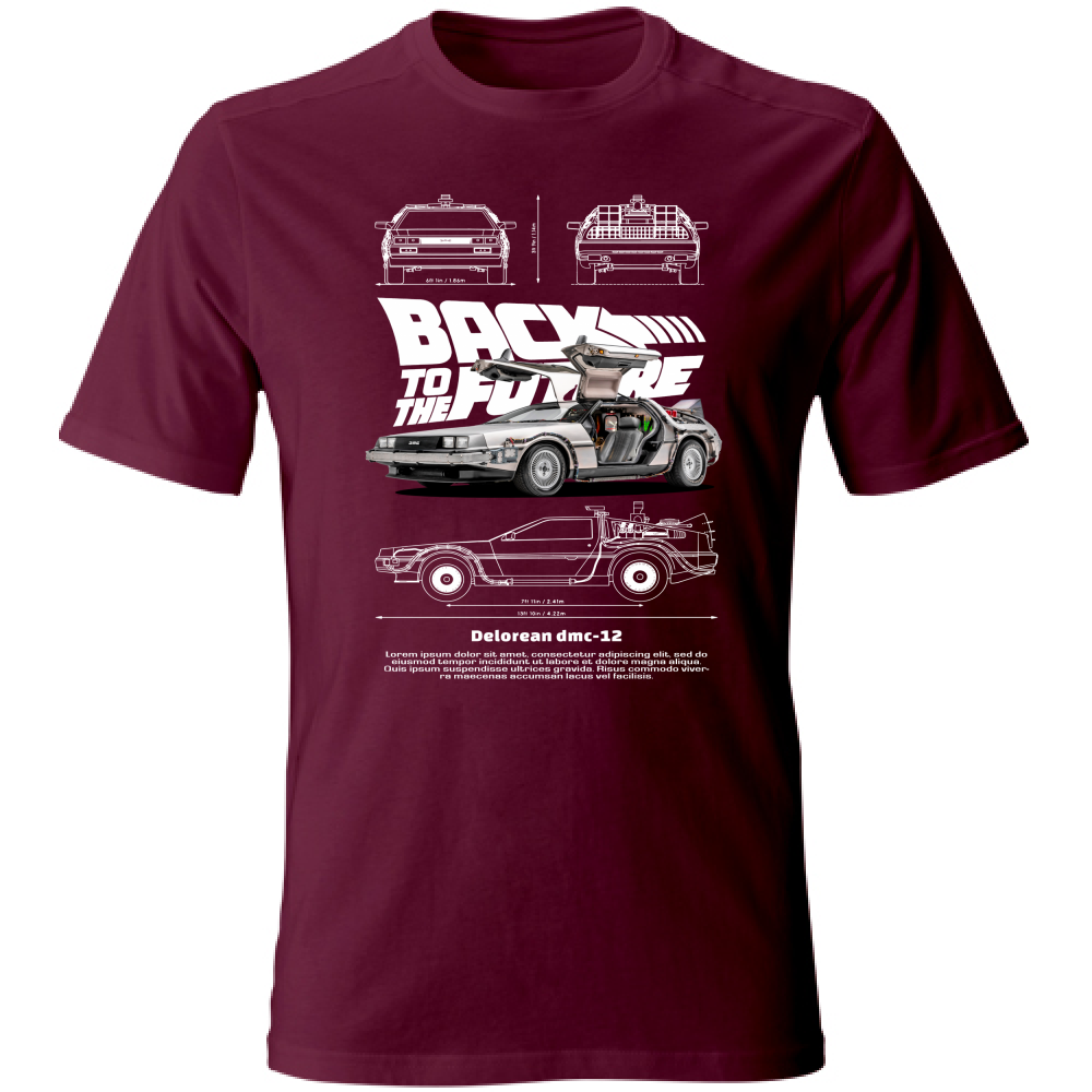 T-Shirt Unisex delorean2