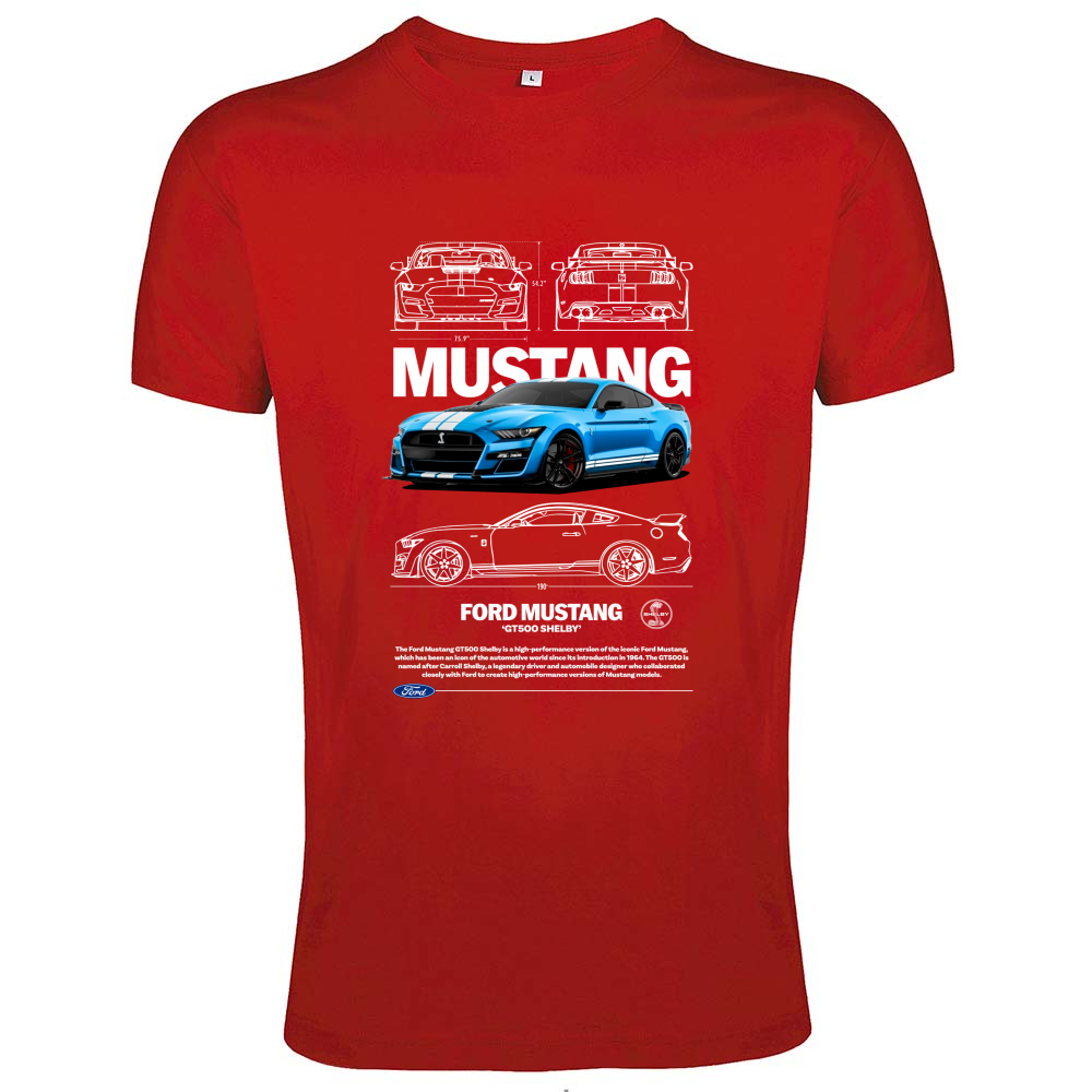 T-Shirt Men Fit mustang shelby1