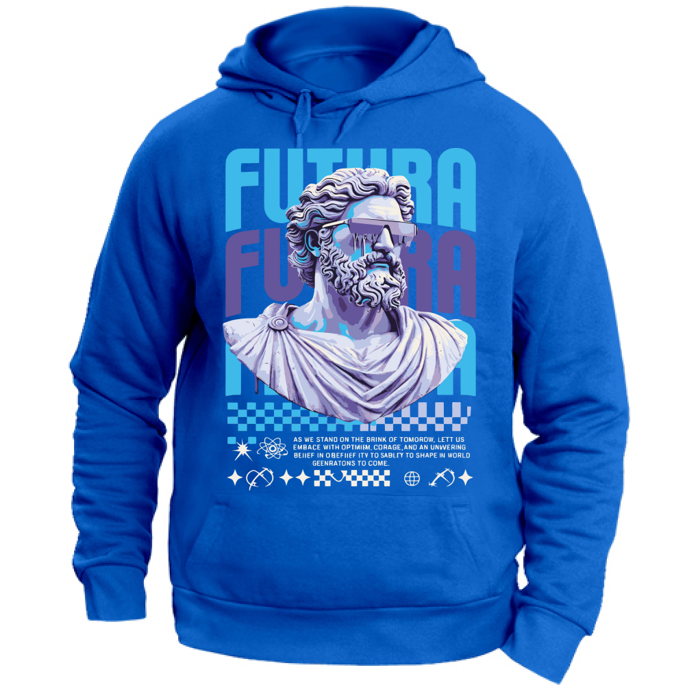 Felpa Unisex con Cappuccio divinità17