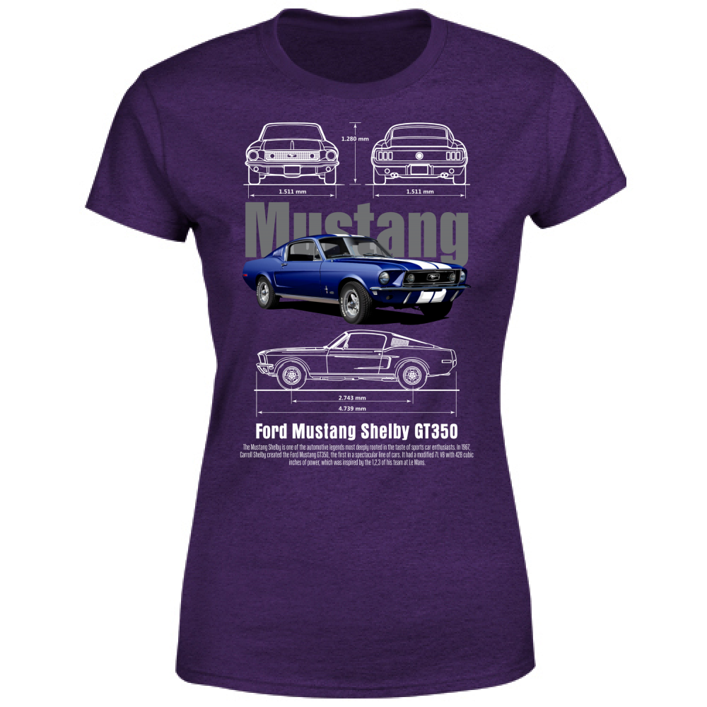 T-Shirt Donna mustang 2
