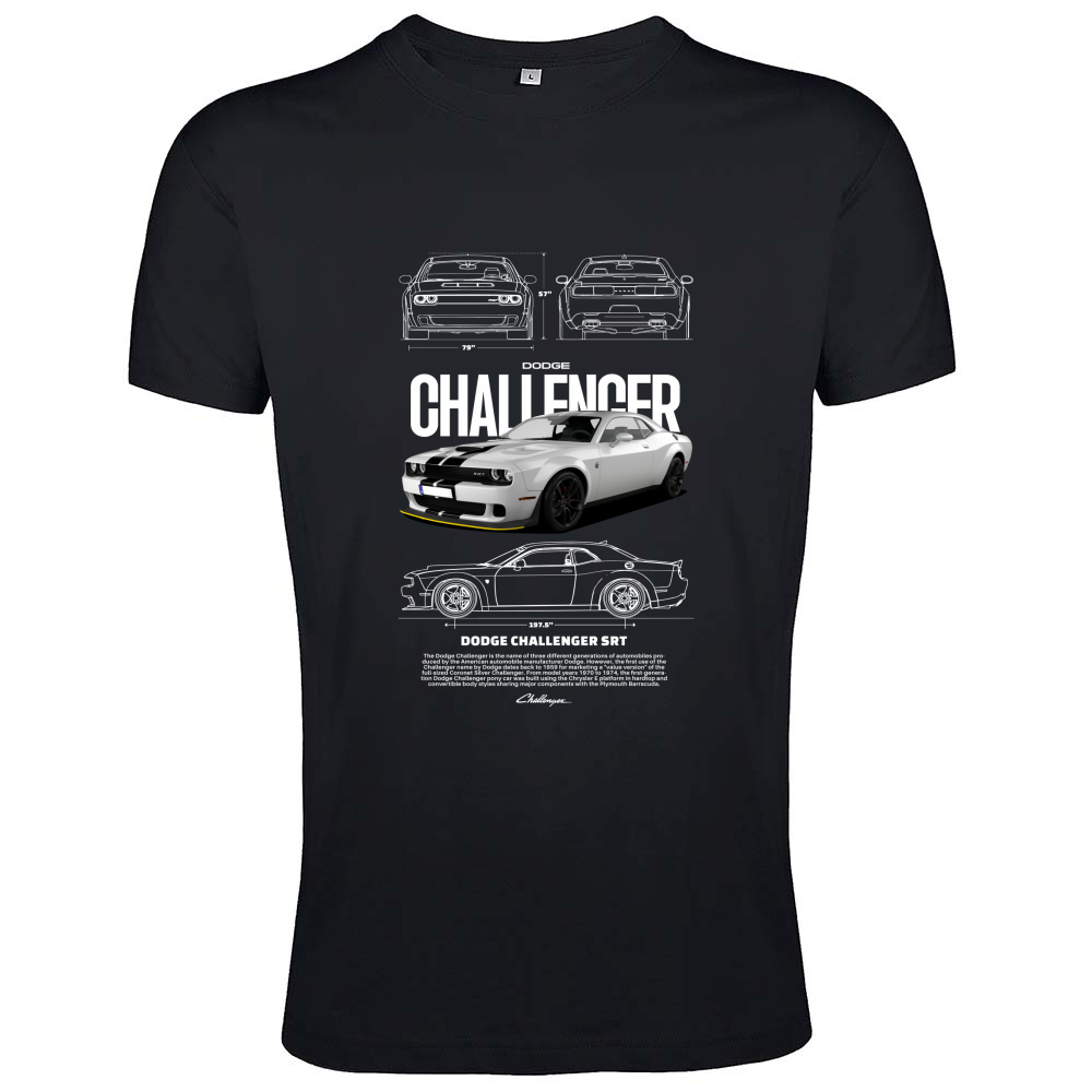 T-Shirt Men Fit dodge4