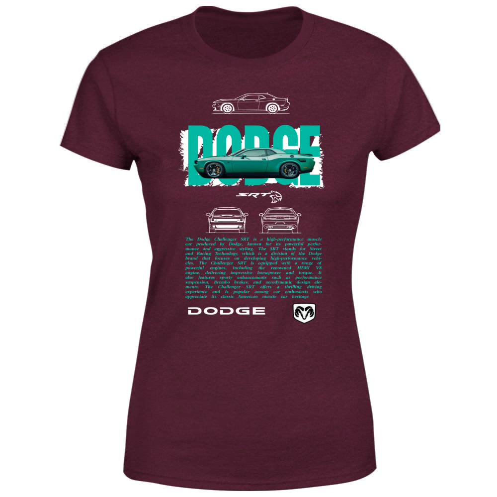 T-Shirt Donna dodge1