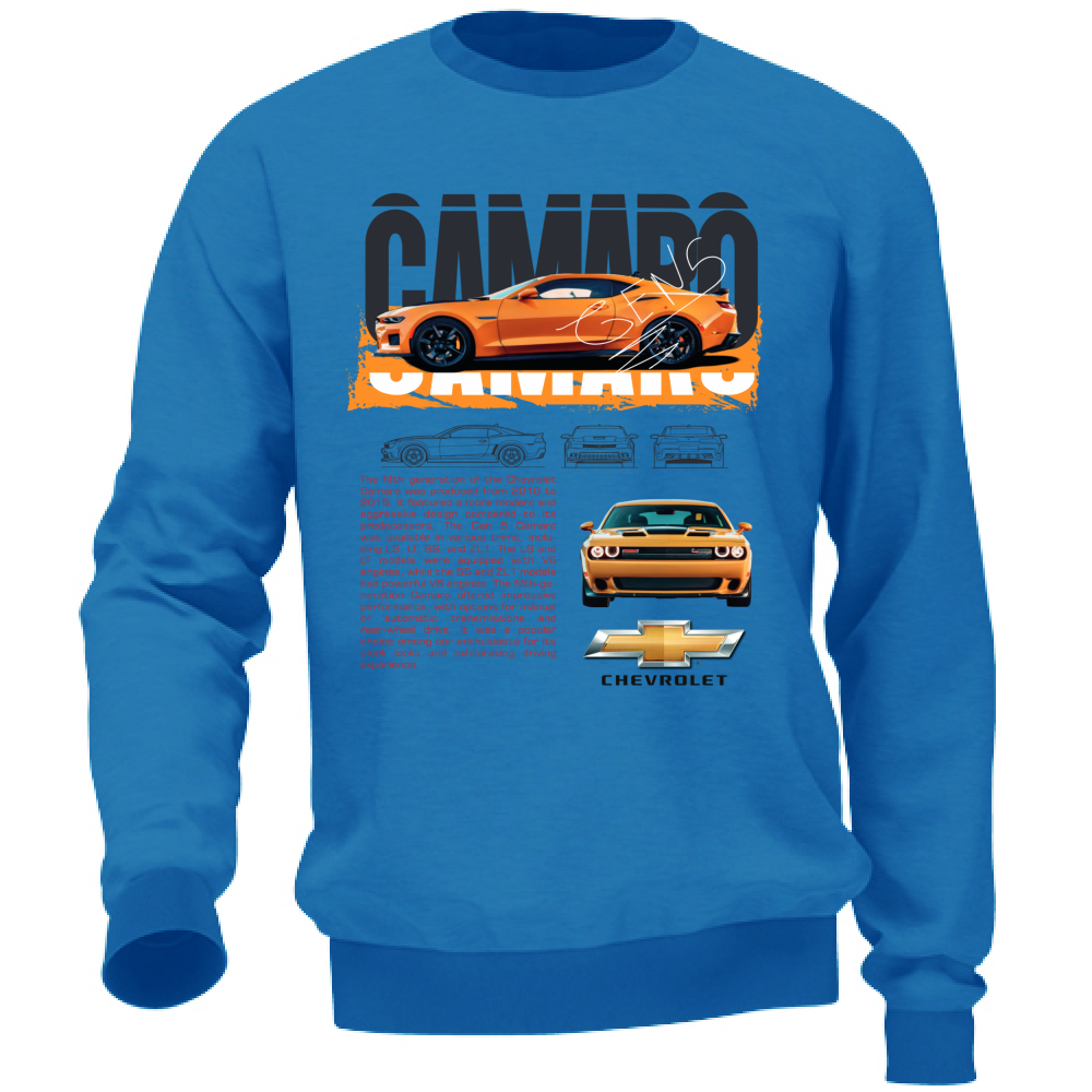 Felpa Unisex camaro1