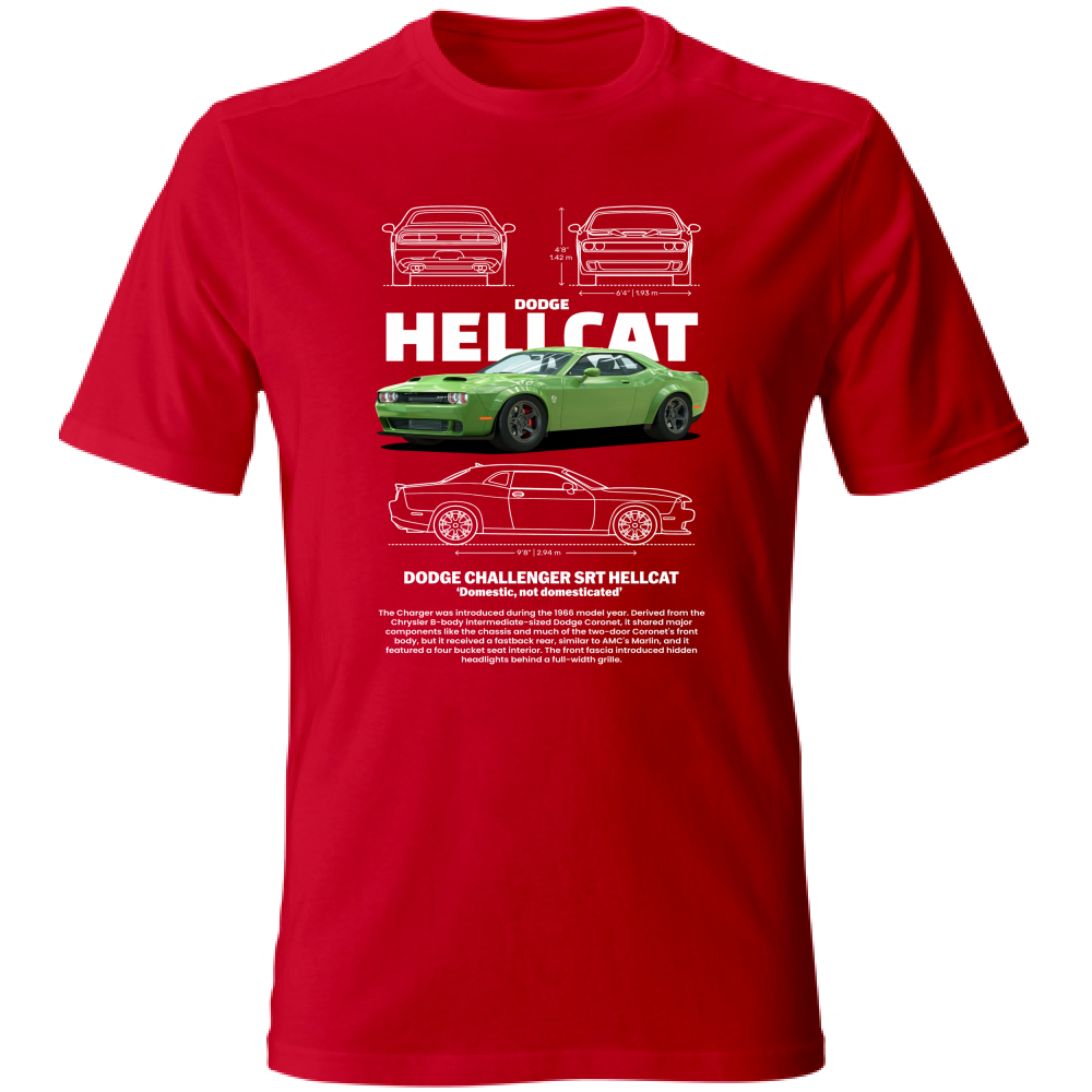 T-Shirt Unisex dodge5