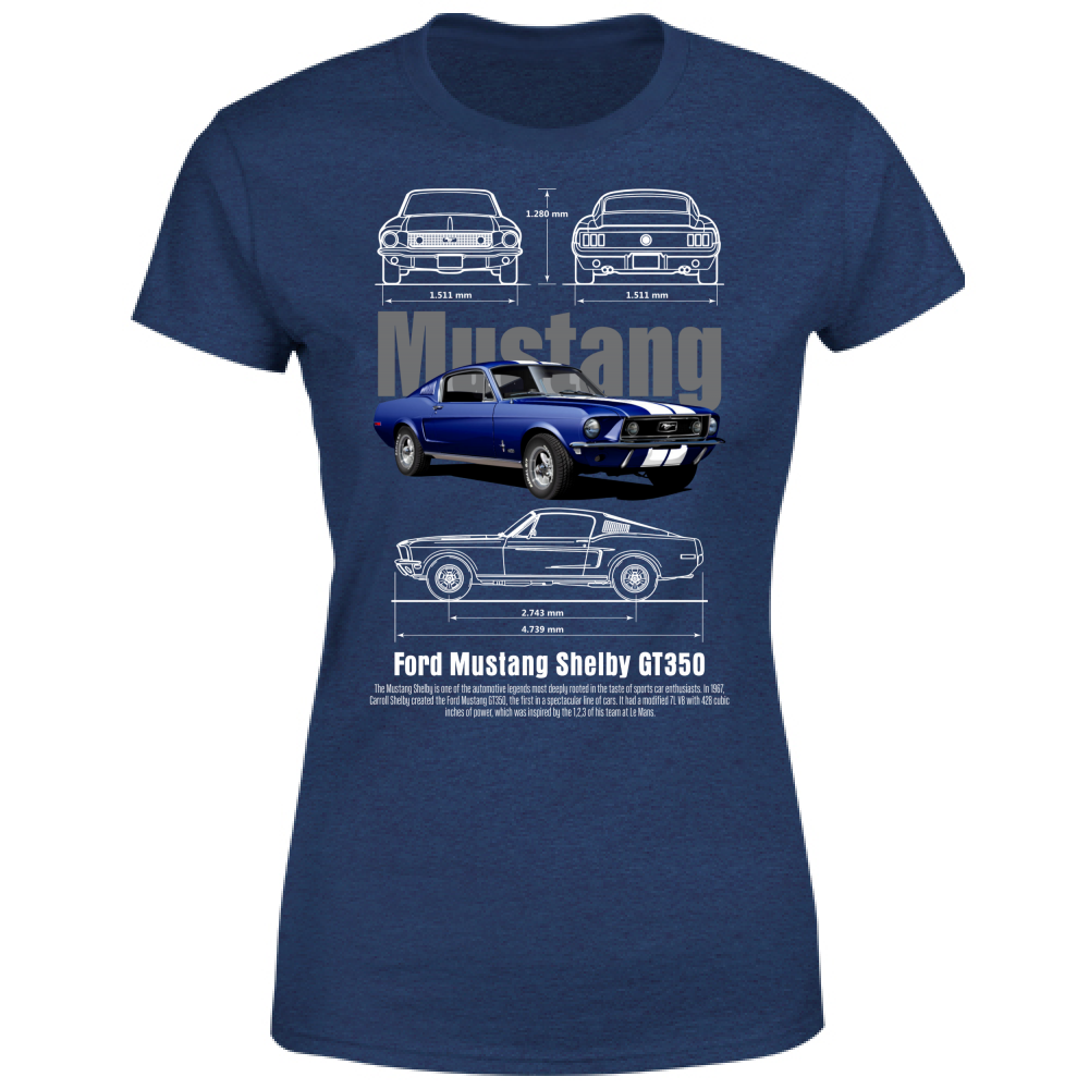 T-Shirt Donna mustang 2