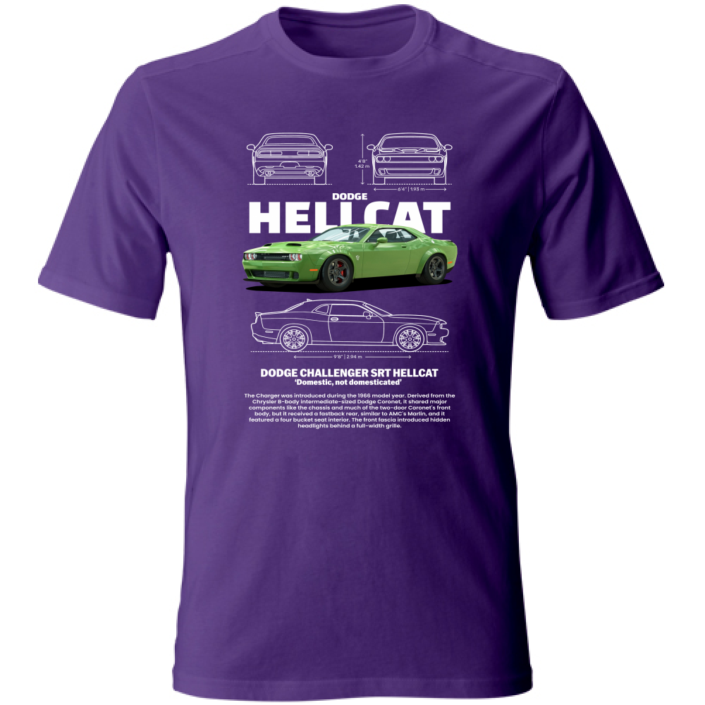 T-Shirt Unisex dodge5