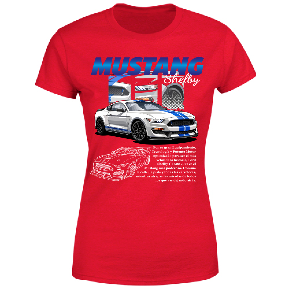 T-Shirt Donna mustang gt1