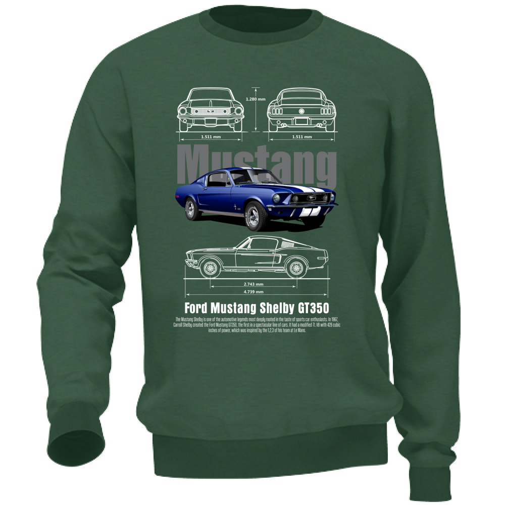 Felpa Unisex mustang 2
