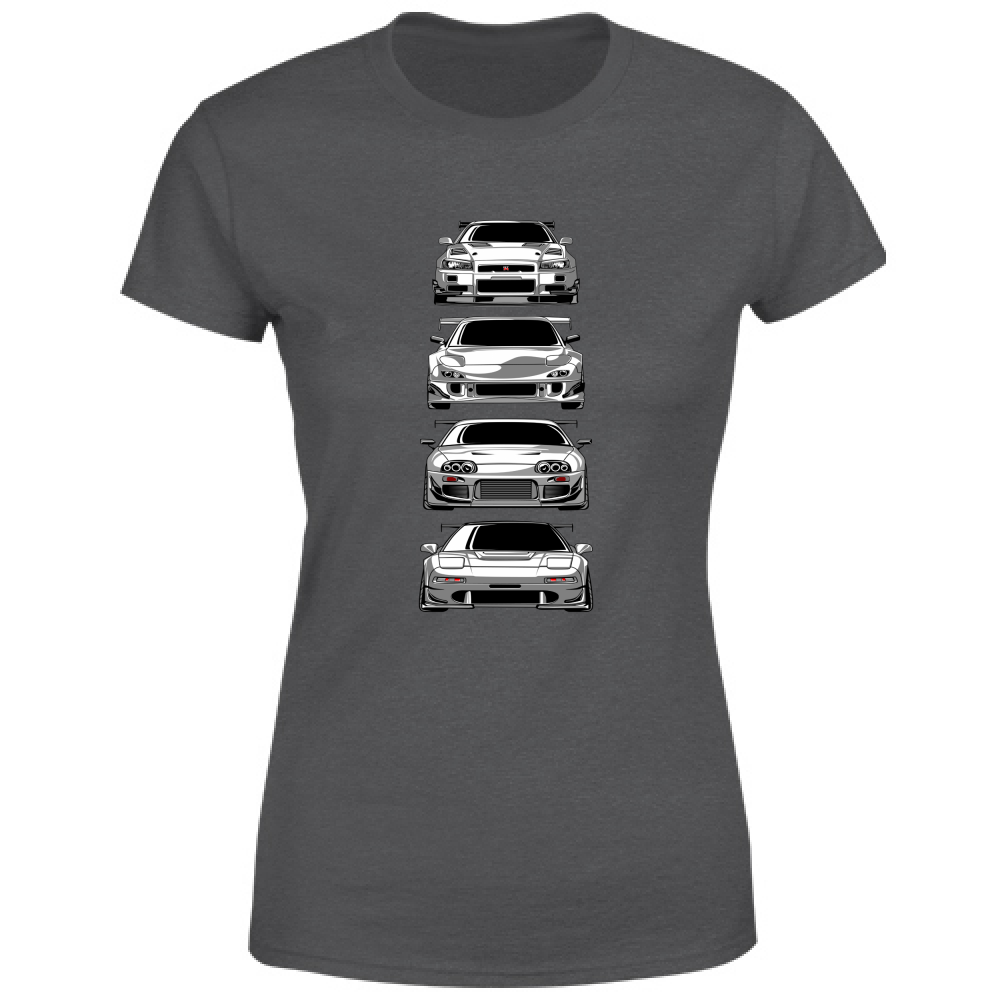 T-Shirt Donna japan car 1
