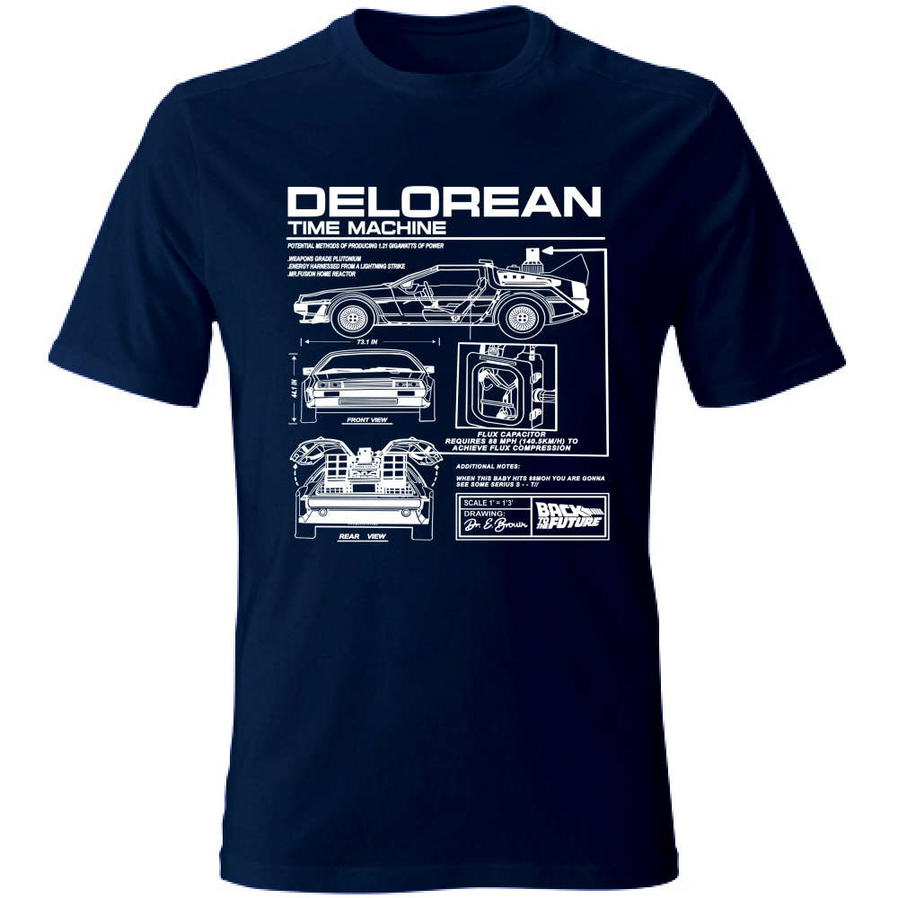 T-Shirt Unisex delorean1