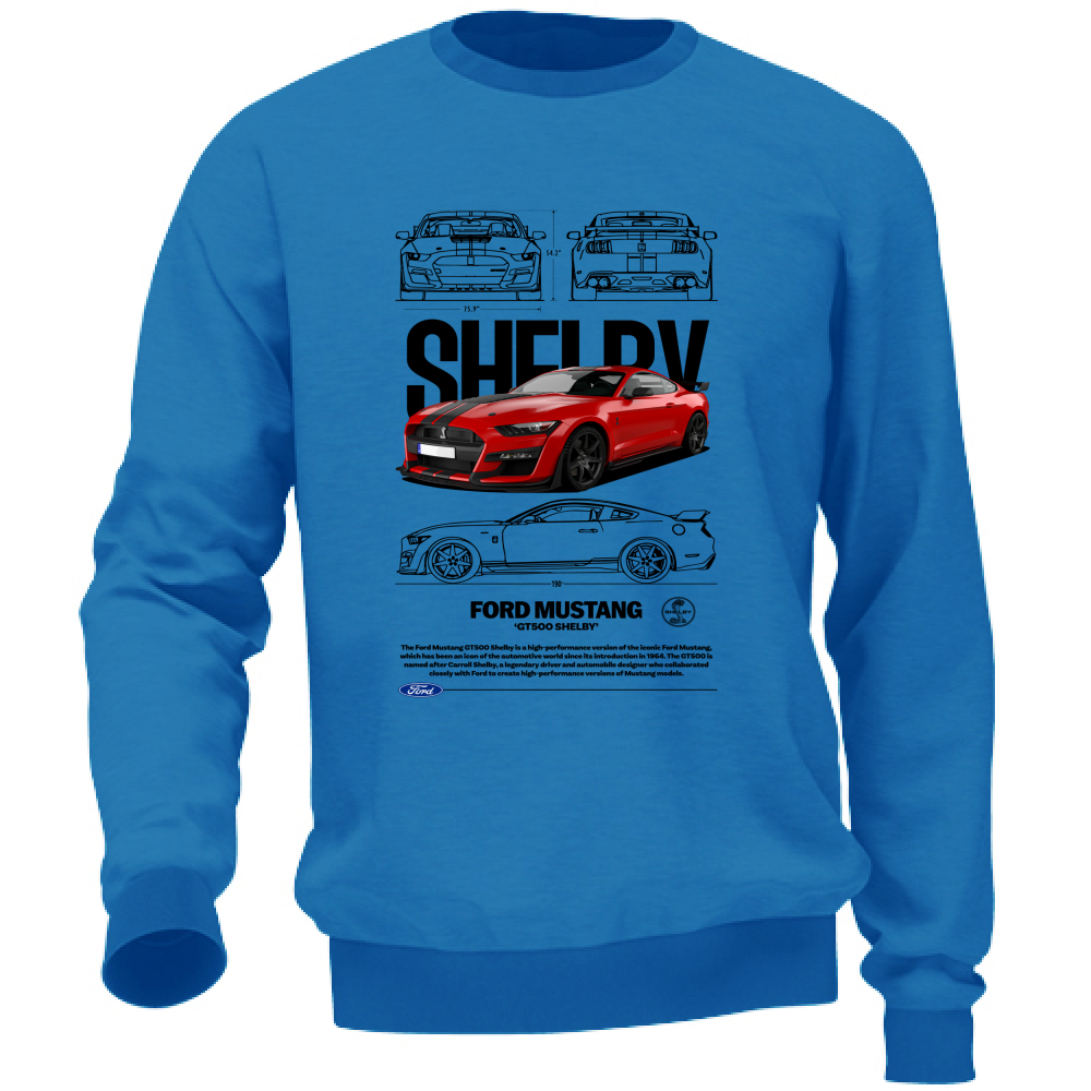 Felpa Unisex mustang shelby