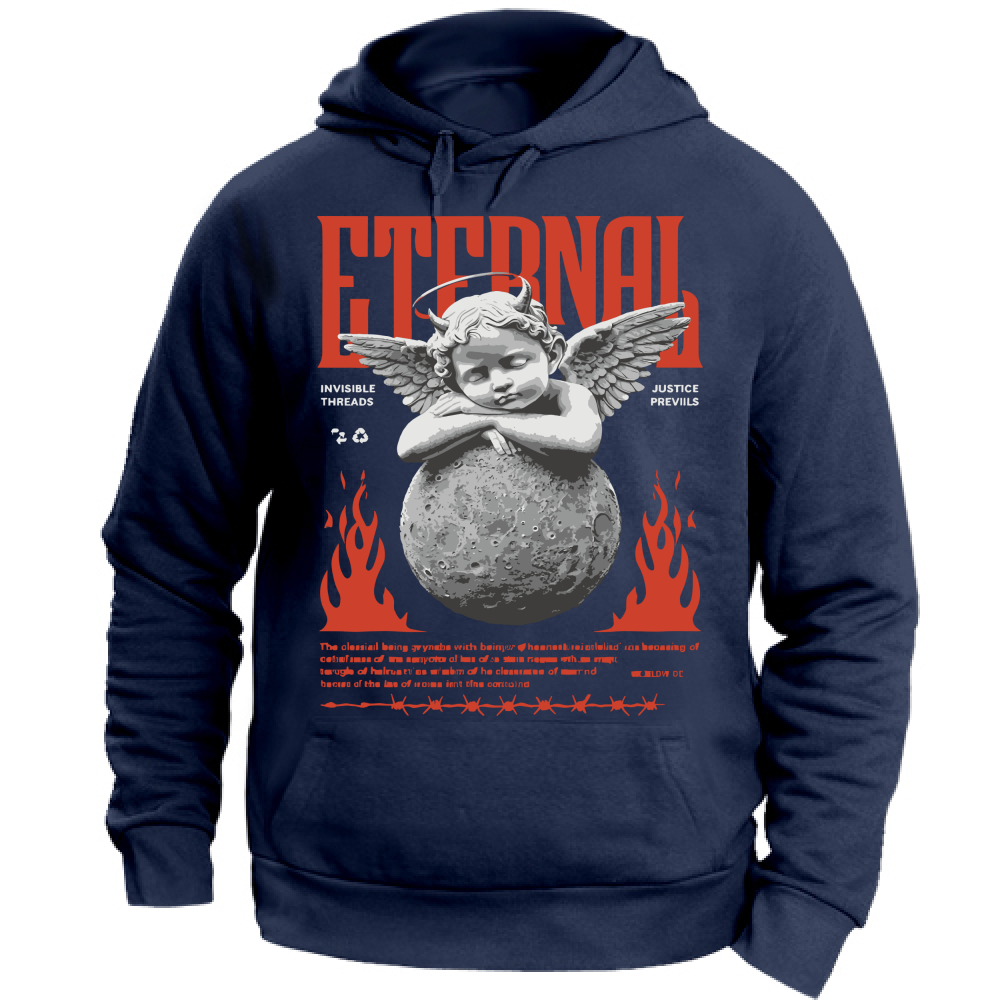Felpa Unisex con Cappuccio divinità18