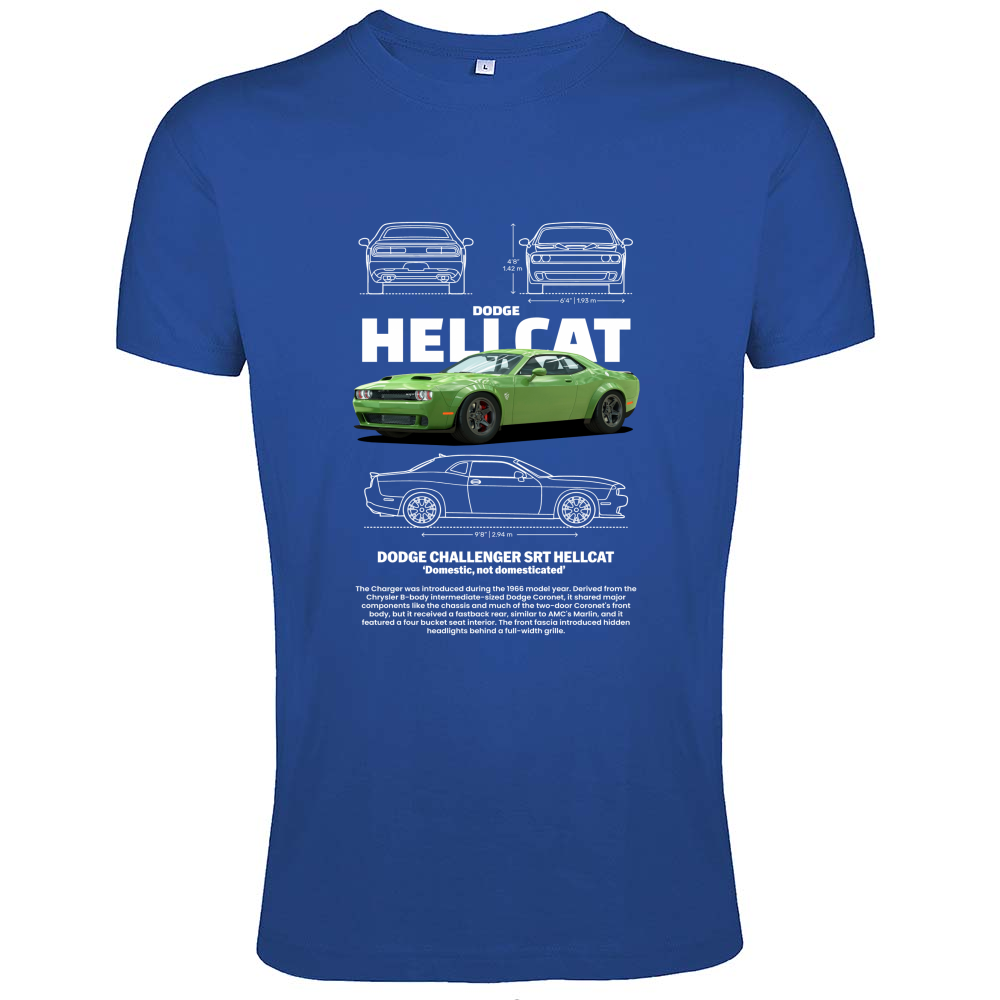 T-Shirt Men Fit dodge5