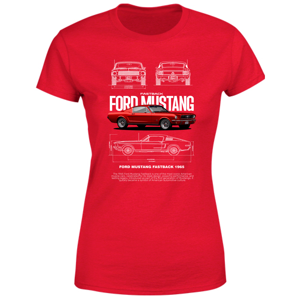 T-Shirt Donna mustang67